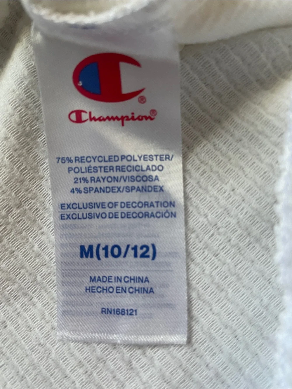 Champion soft waffle